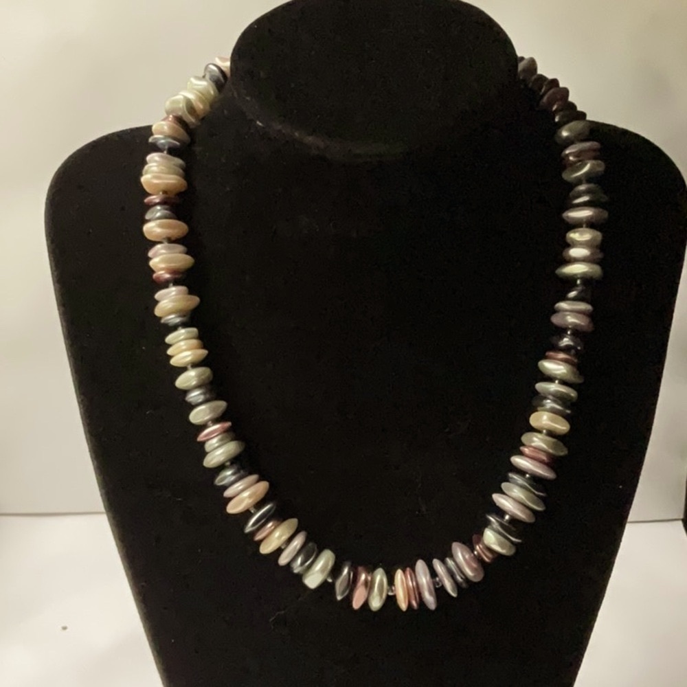 🟣New Shell Pearl Necklace, Handcrafted, Unisex